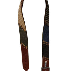 Lucky Brand Leather Patchwork Belt